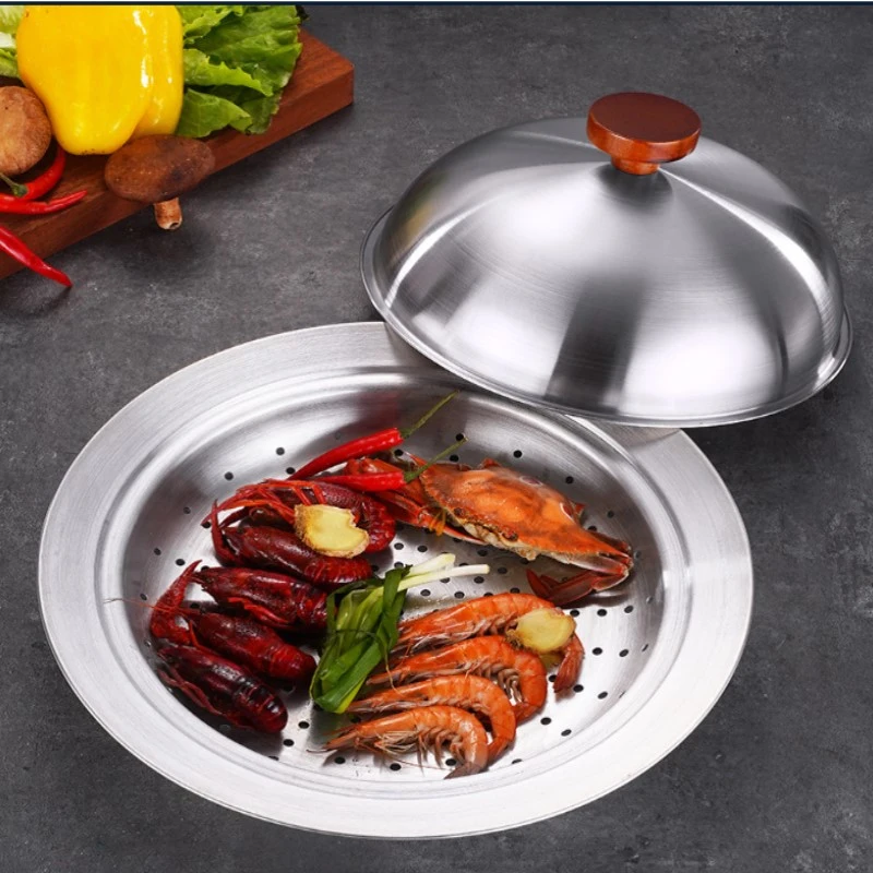 

Multipurpose Cooking Baking Steamer Stainless Steel Steamer Basket Rice Cooker Steamer Food Steaming Tray Cookware Kitchen Tools
