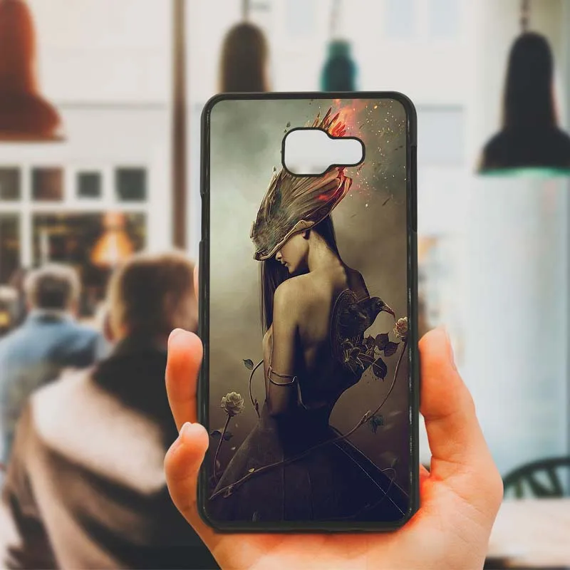 Cool Fashion Pretty Girl Cell Phone Case Hard Plastic Cover Protect for Samsung Galaxy S8 S9 Plus S3 S4 S5 Mini S7 S6 Edge | Мобильные