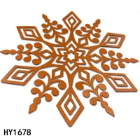 snowflake hy1678 cutting dies wooden dies suitable for common die cutting machines on the market
