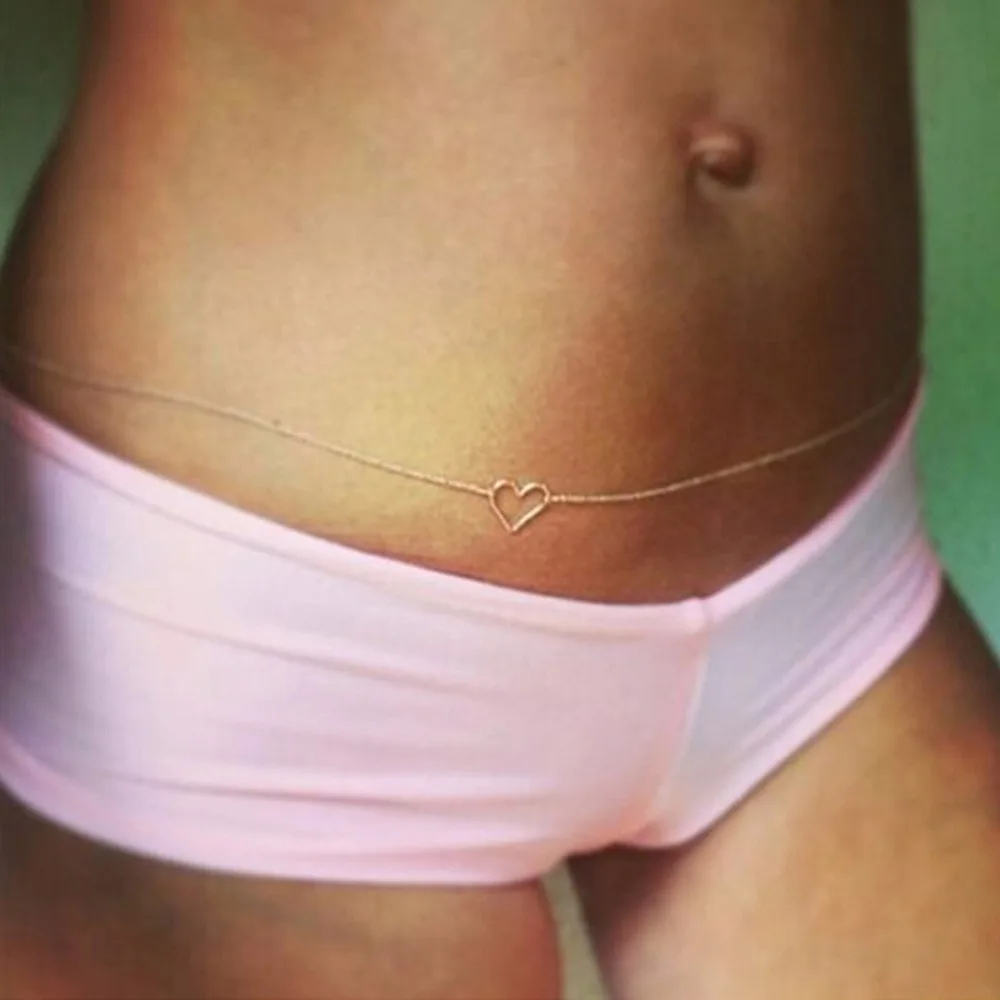 Цепочка с круглой подвеской для женщин пикантная пляжная металлическая портупея