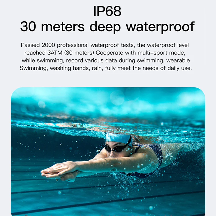 

Uonevic NEW Smartwatch Men Band IP68 Waterproof Clock Fitness Tracker Sport Women Bracelet SN88 Smartwatch For Android IOS