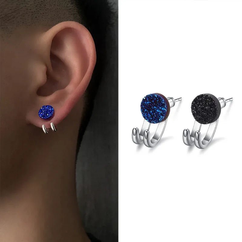 

Женские и мужские серьги-гвоздики круглые из серебра 925 пробы