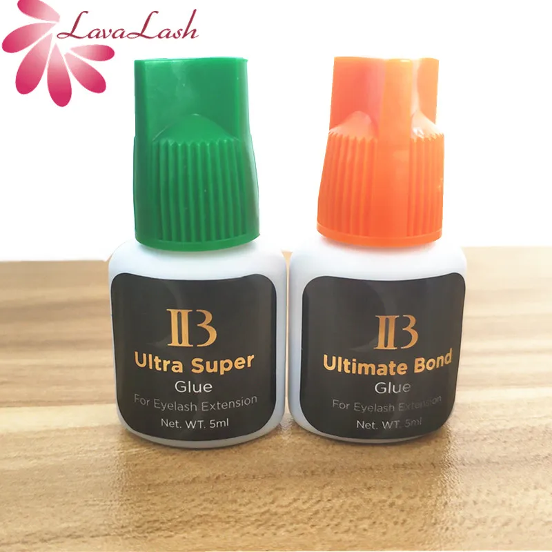 Супер супер корейский черный клей для наращивания ресниц 5 мл IB накладных зеленый