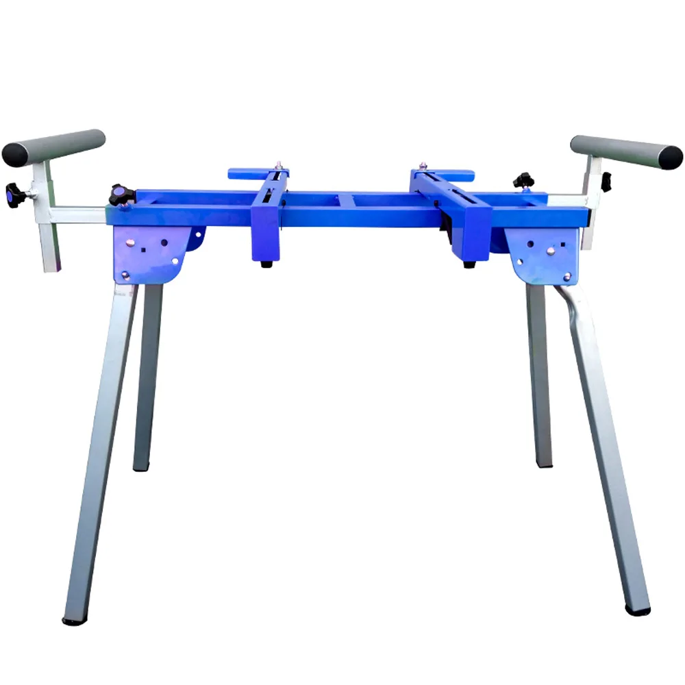 Multi-purpose mobile bracket cutting machine bracket portable miter saw woodworking table aluminum sawing machine table enlarge