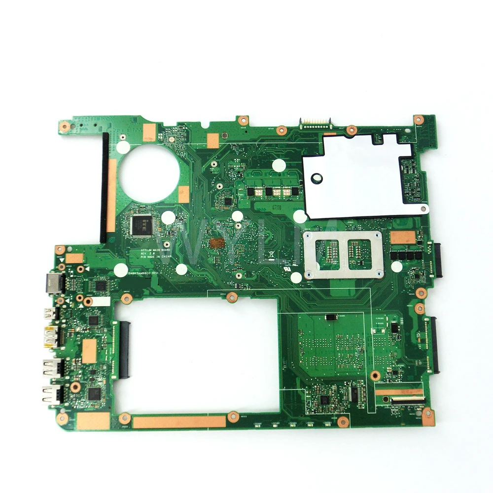 Материнская плата G771JM HM86 с процессором i5-4200 GTX860M N15P-GX-A2 REV 2 0 для ноутбука ASUS G771 100%