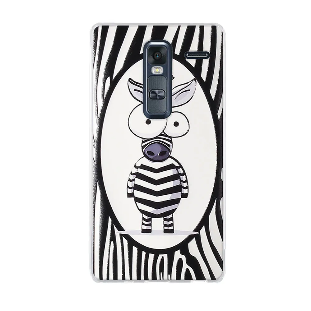 Чехол для LG Zero Class мягкий силиконовый чехол из ТПУ с милым рисунком животных