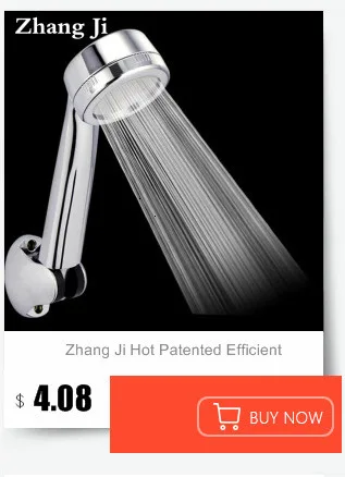 ZhangJi Горячая 300 отверстия душевая головка водосберегающий поток с хромом ABS Дождь высокого давления распылитель сопла аксессуары для ванной комнаты