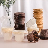 60pcslot mini cupcake oil proof liner baking cup paper muffin cases cake cup egg tarts tray cake mould wrapper decorating tools