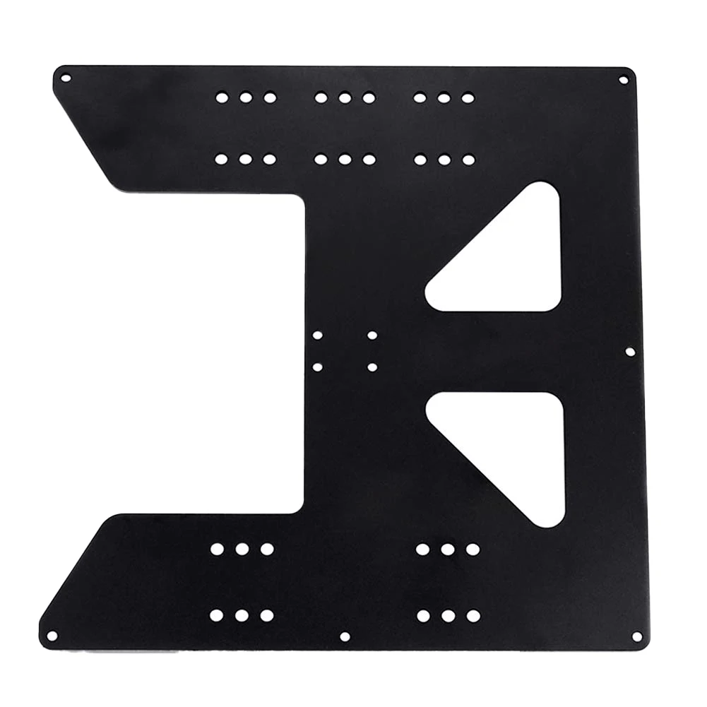 

Black 3D Printing Accessories Z Axis Support Aluminum Plate Support for Heating Bed Compatible with Anet A8 A6 Printer