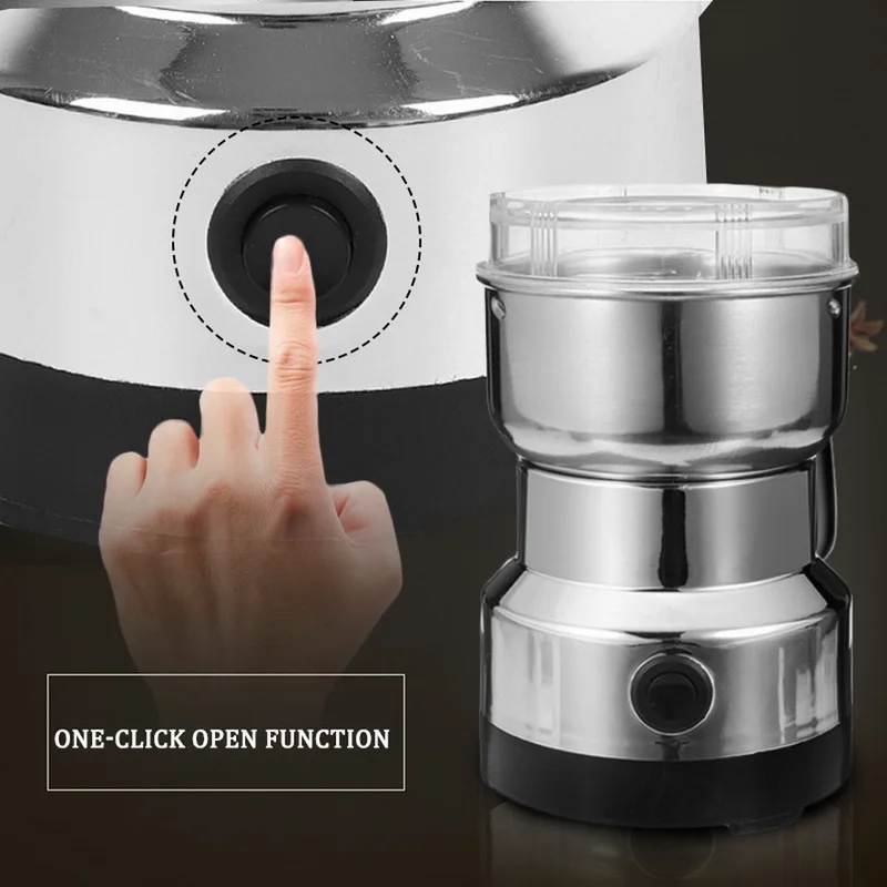 

Electric Coffee Grinder Electric Kitchen Cereals Nuts Beans Spices Grains Grinder Machine Multifunctional Home Coffee Grinder
