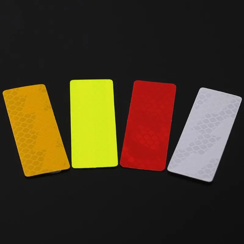 2 шт. автомобильные Светоотражающие предупреждающие полосы лента для