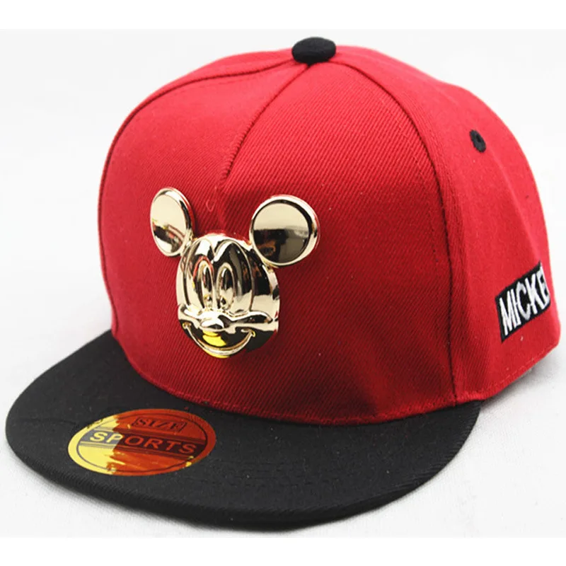 Детская бейсболка с мультяшным Микки для мальчиков и девочек детская