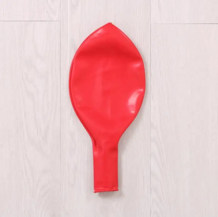 36inch red Круглые и овальные латексные шары 18/36 дюймов Свадебный декор гелиевые большие гигантские шарики для День Рождения вечерние декоративные надувные воздушные шары - Цвет: 36inch red