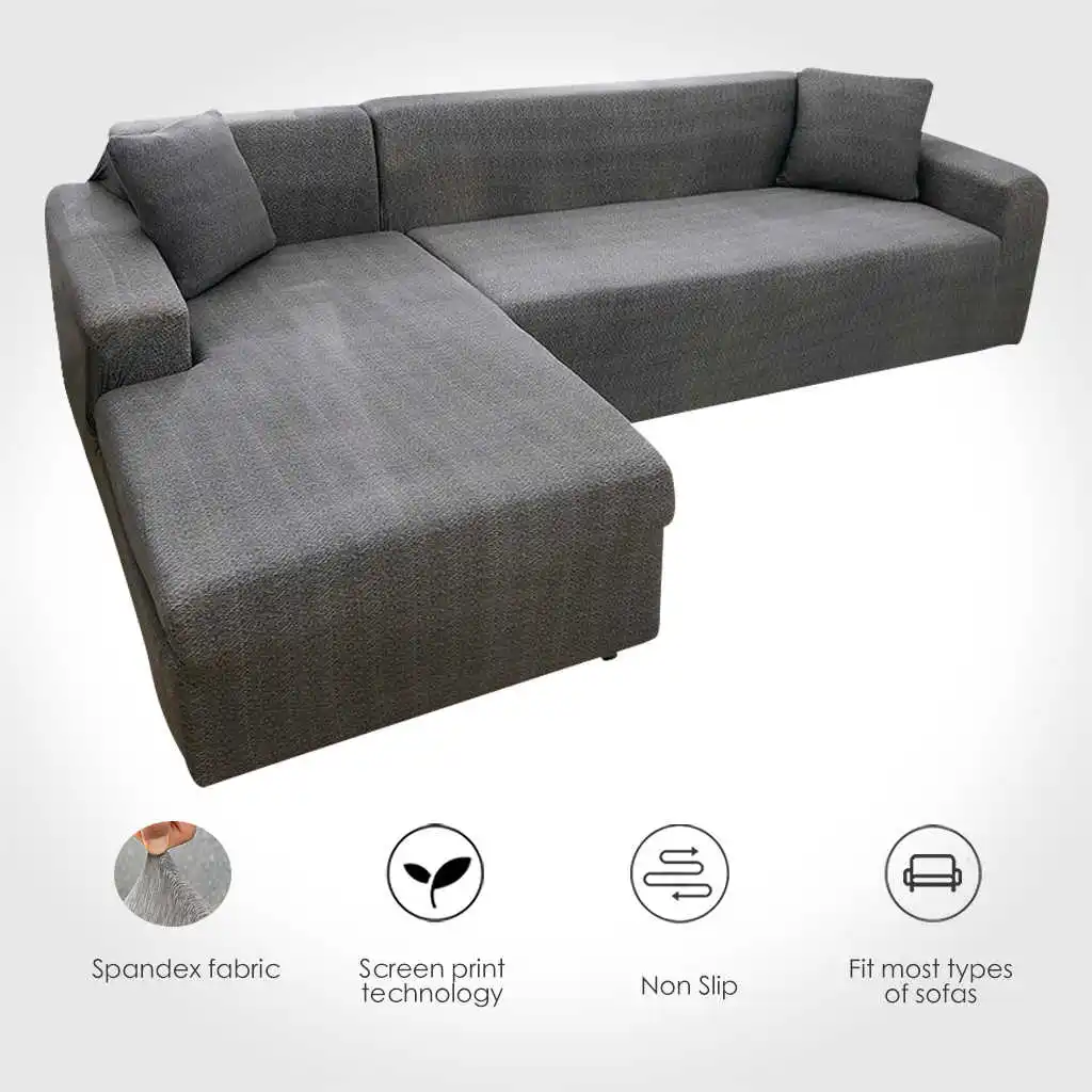 

Cross Pattern Elastic Sofa Cover Stretch Sofa Covers for Living Room Couch Cover Loveseat Sofa Slipcovers