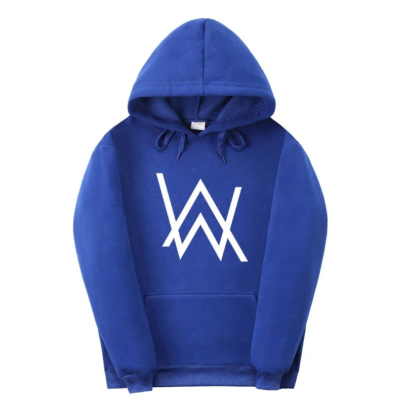 Белый Новая зимняя флисовая толстовка Alan Walker, потертый худи для мужчин печать баннеров хип-хоп Рок Толстовка со звездочками новые брендовые толстовки для женщин 3XL - Цвет: Белый