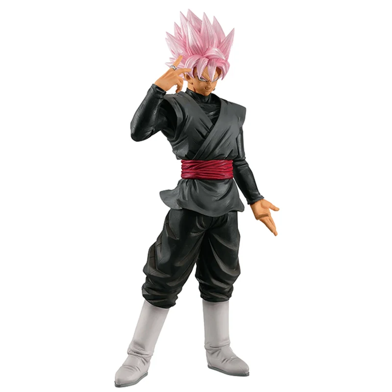 

IN STOCK Original Banpresto DBZ Grandista ROS Rose SSJ Black Goku Action Figure Model Toys Anime Brinquedos Figurals