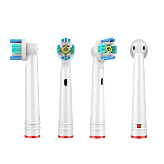 4 шт. сменные насадки для зубной щетки Oral B электрическая зубная щетка прежде чем