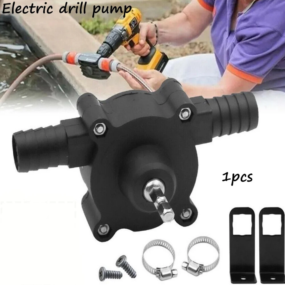 

Ручная электрическая дрель в воду, масляный насос, мощный самовсасывающий Переносной Насос для жидкости, портативный конвертер, адаптер дл...