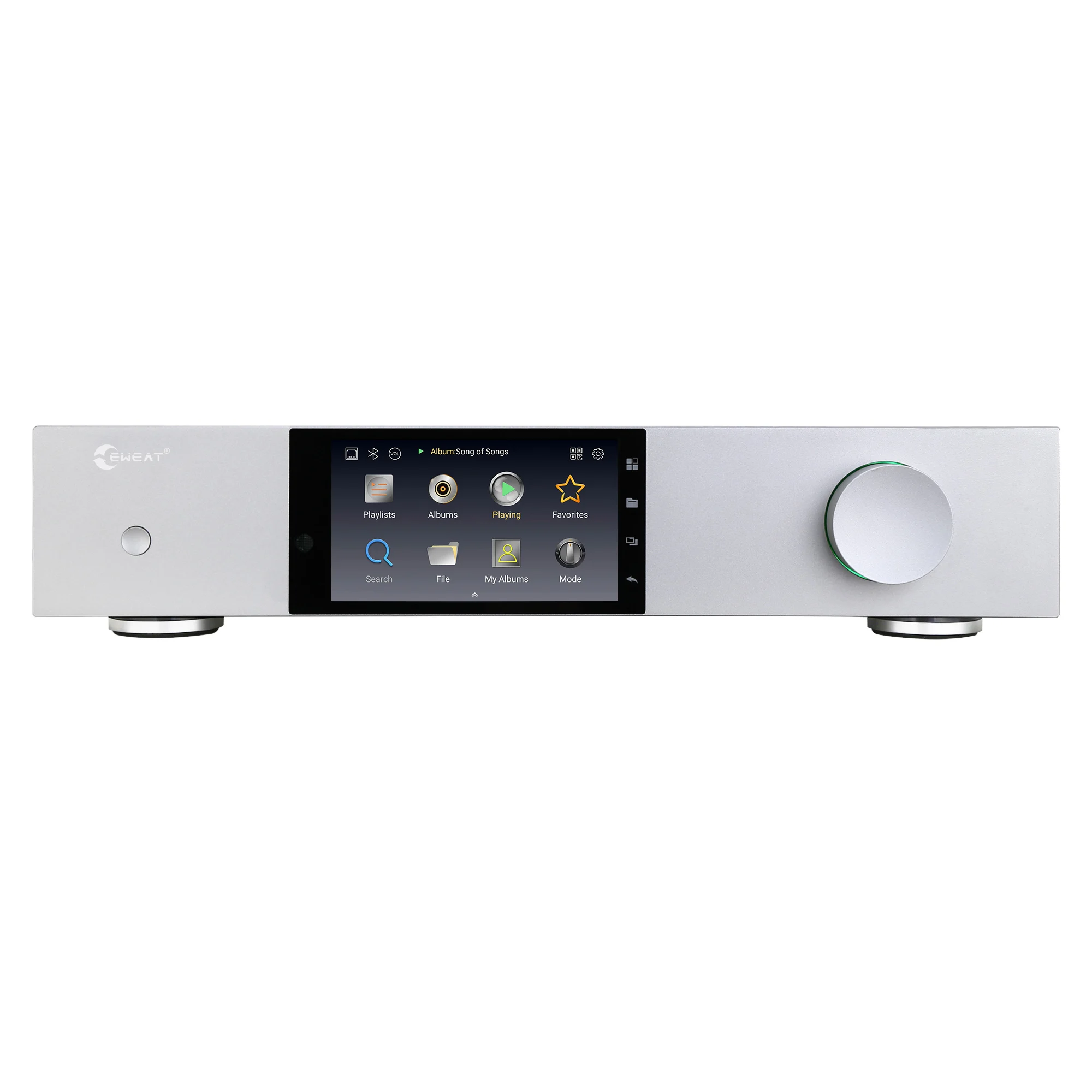

EWEAT DMP50 HiFi Network Digital Music Player Use ESS9038Pro and XMOS XU216 Support Native DSD512 MQA Smart Home