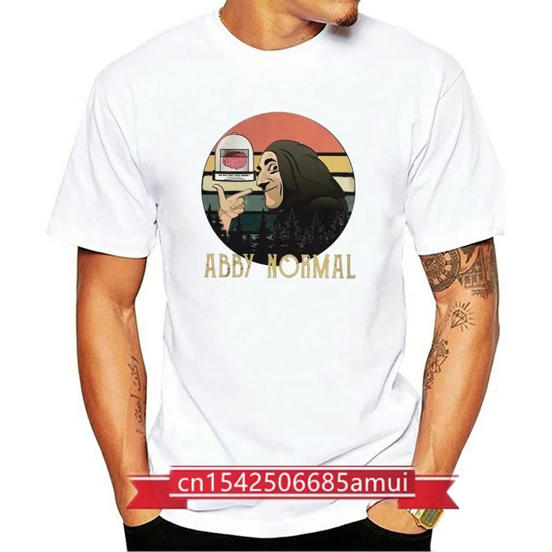 

Young Frankenstein Abby Normal Igor Vintage Black Cotton Men S-6XL T-Shirt