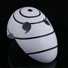 Бесплатная доставка маска Аниме Учиха Tobi Obito ниндзя Акацуки Madara Косплей костюмы маски из смолы маска на Хэллоуин подарок