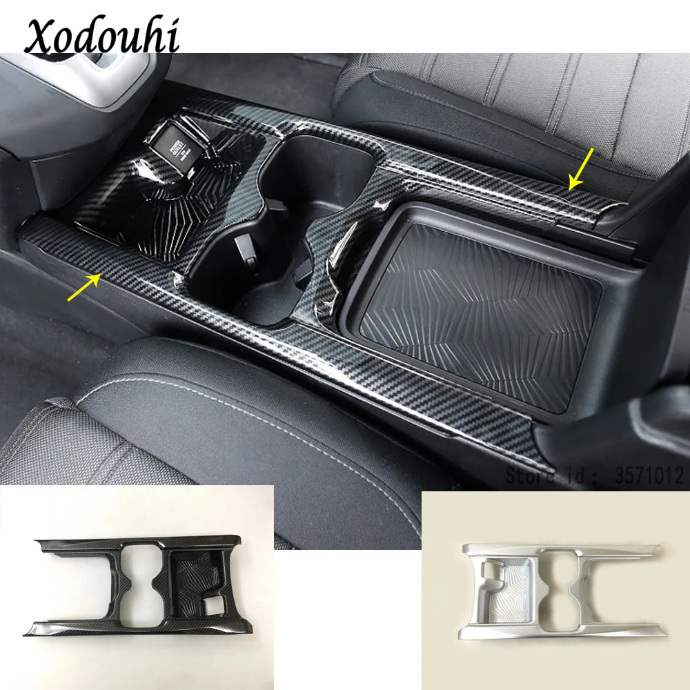 

Car ABS Inner Middle Handbrake Shift Stall Paddle Cup Switch Frame Stick Lamp Trim 1pcs For Honda CRV CR-V 2017 2018 2019 2020