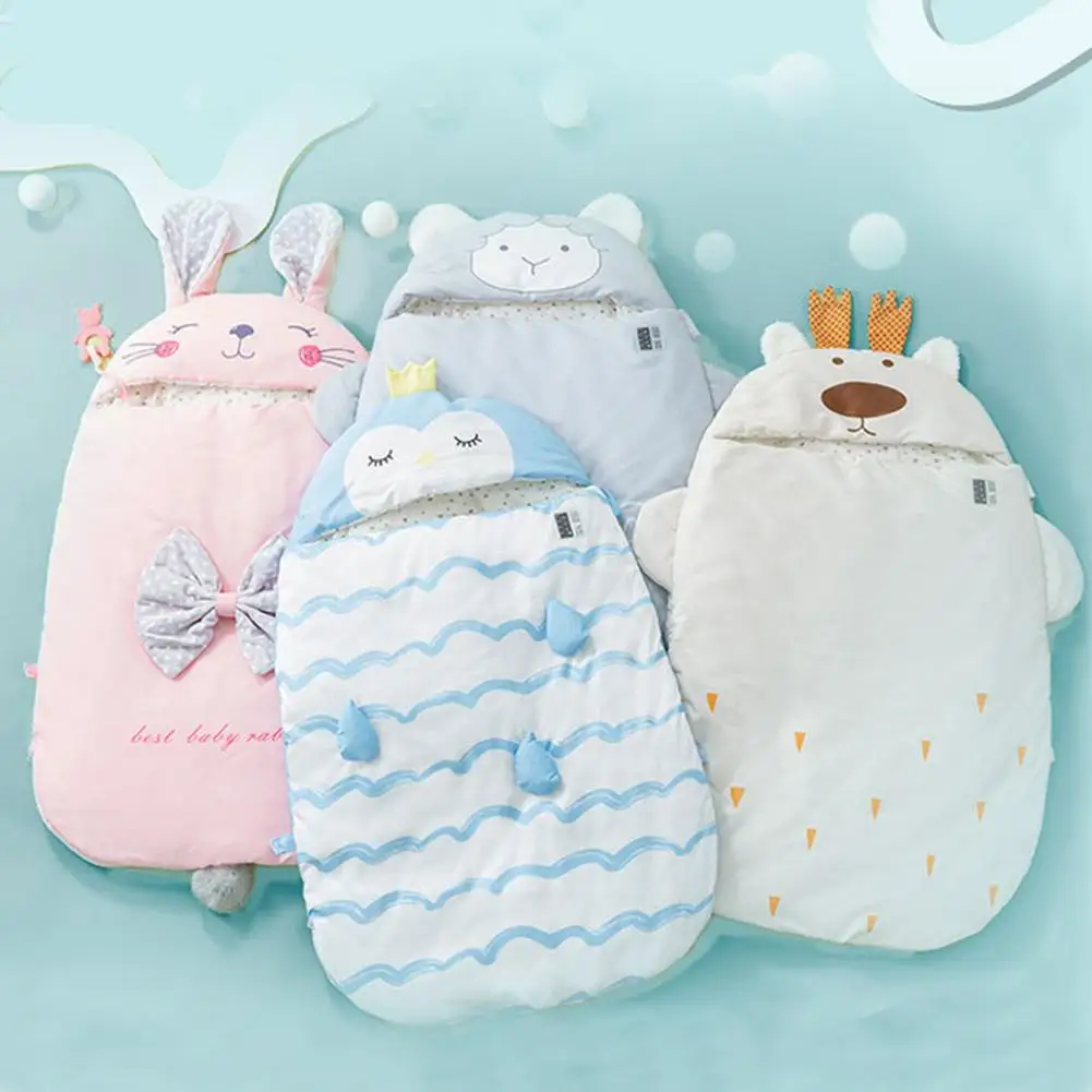 Спальный мешок для новорожденных спальный полотенце посылка 100% хлопок детское
