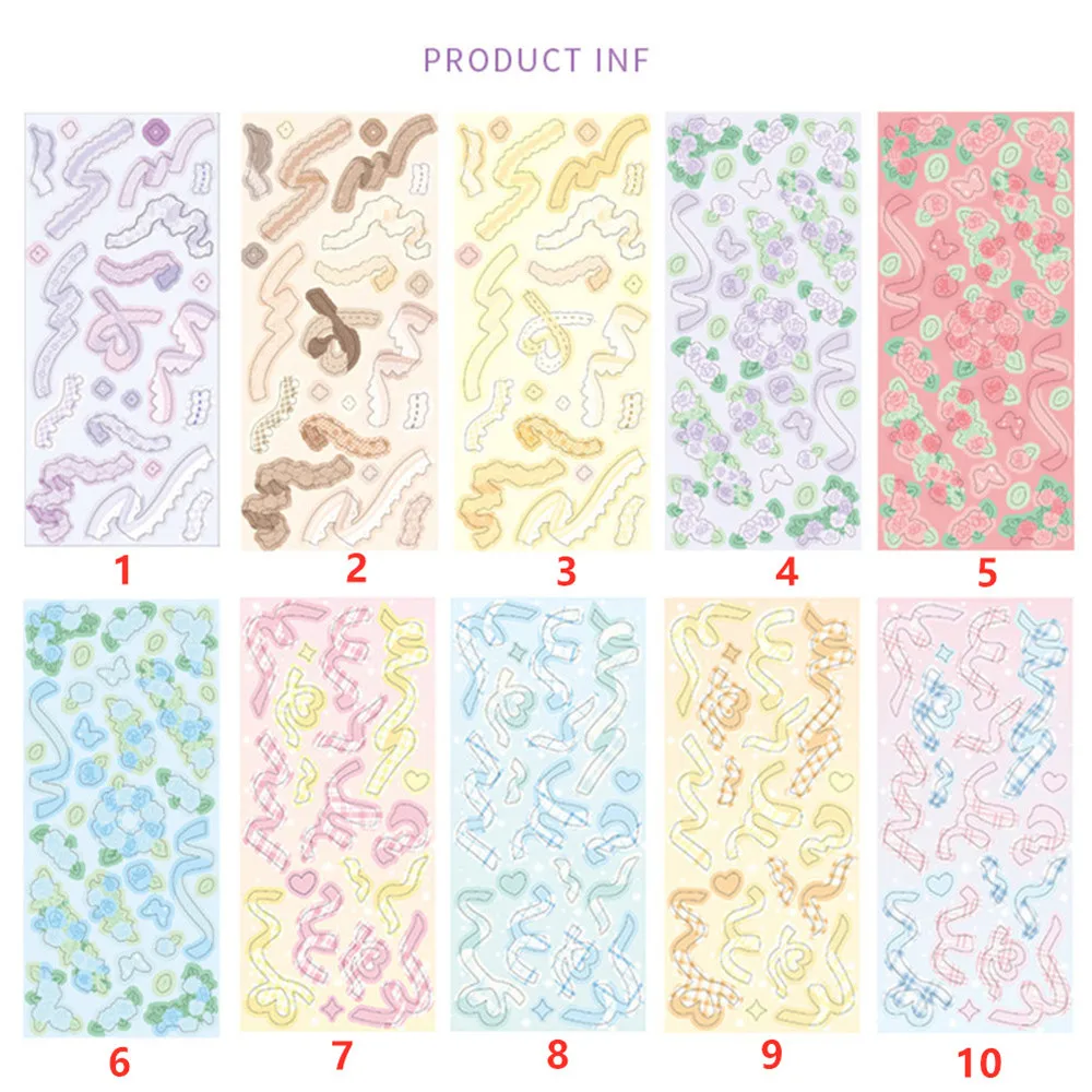 Корейский DIY лазерные наклейки мобильные телефоны Скрапбукинг дневник альбом