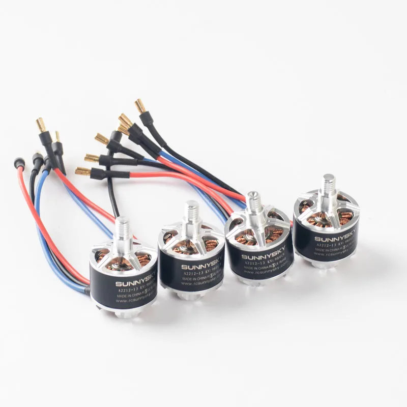4 шт./Лот Новый бесщеточный двигатель Sunnysky A2212 980KV 1400KV 2450KV II самоблокирующийся