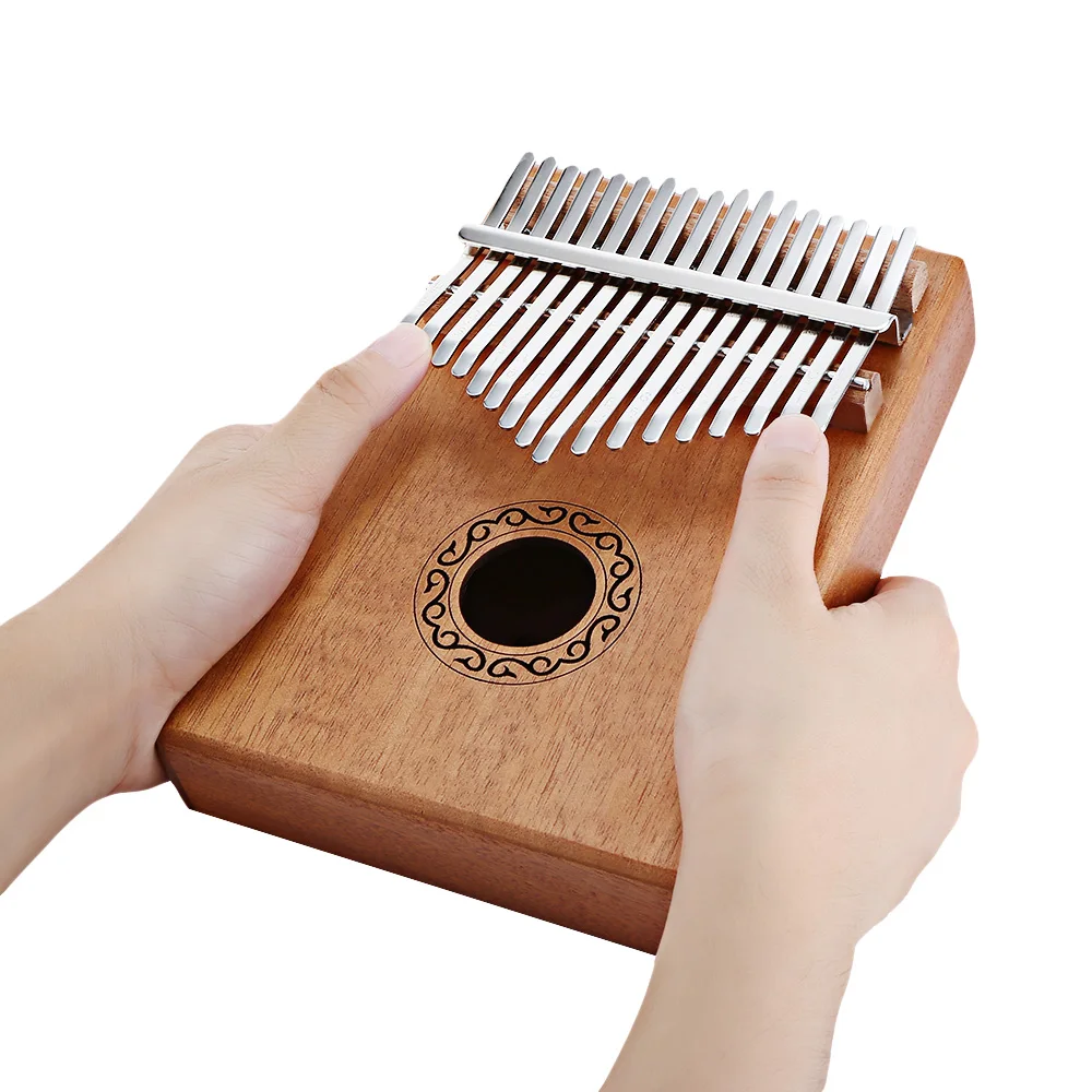 17 Keys Kalimba Thumb Piano High-Quality Body Musical Instrument With Learning Book Tune Hammer kids musical instruments toys | Игрушки и
