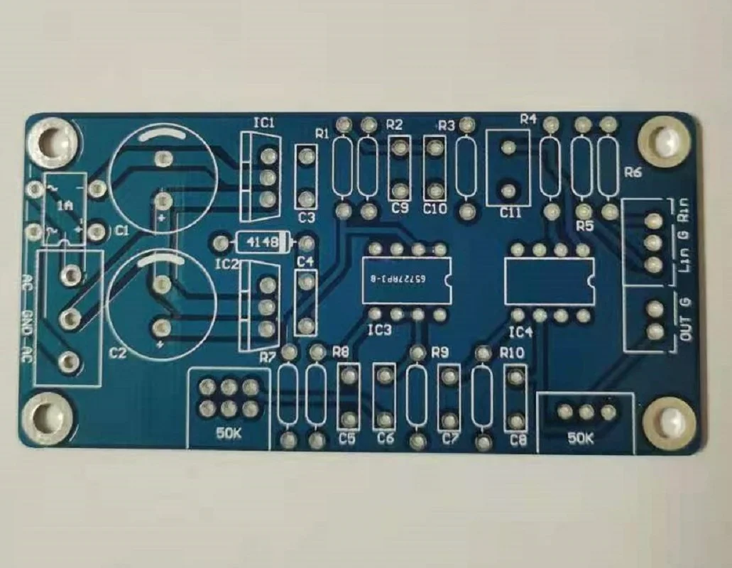 DIY сабвуфер Предварительный усилитель аудио мощности печатная плата пустая