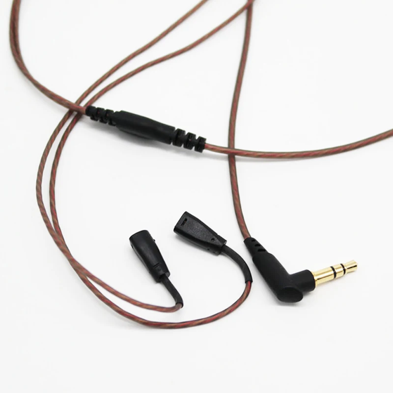 3,5 мм наушники кабель аудио кабель шнуры для Sennheiser IE8 IE80 IE8I Спортивная гарнитура провода линии