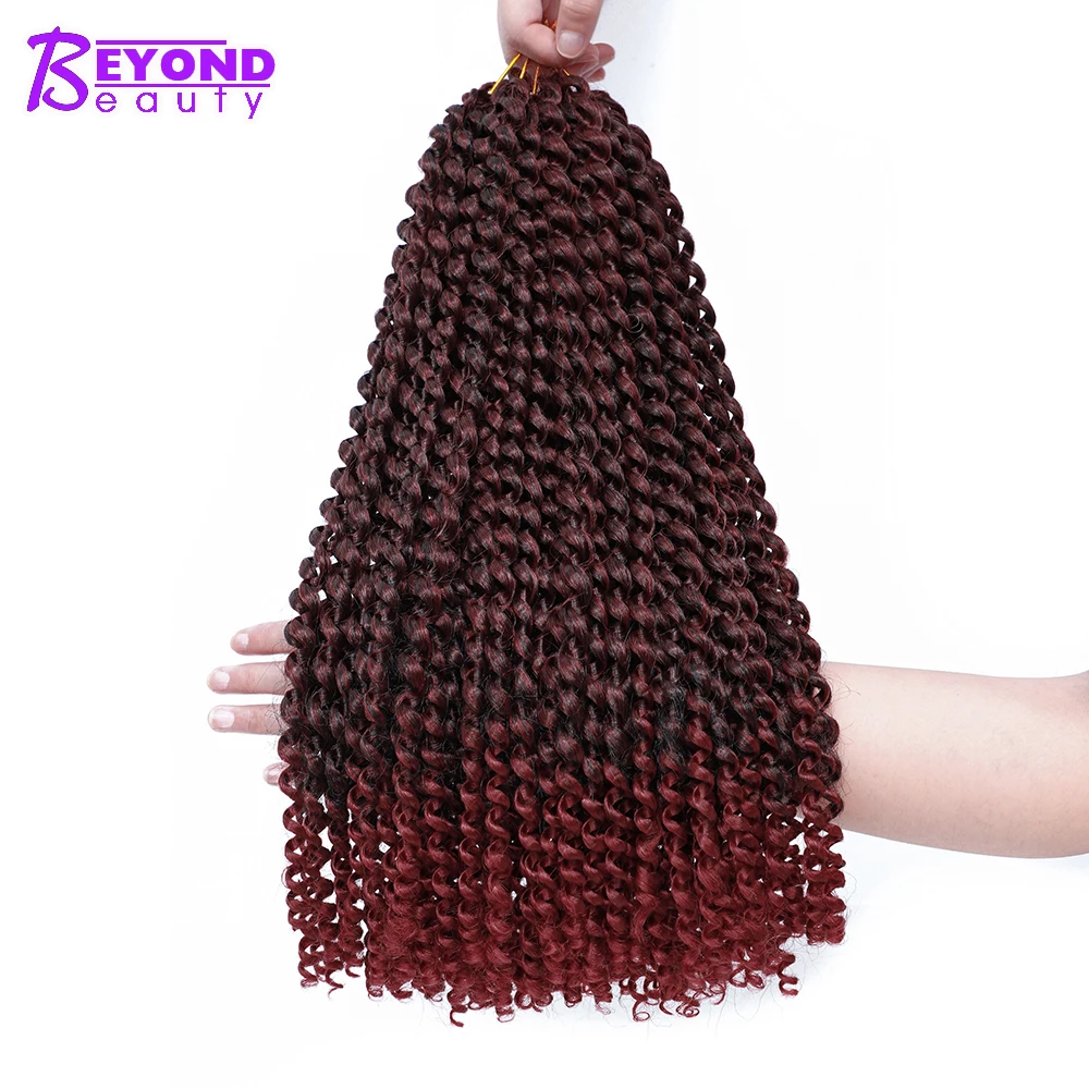 Страсть твист накладные волосы на крючке косички 18Inch пушистый предварительно