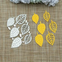 common leaf shape plant metal cutting dies for scrapbooking decorating handmade card album craft paper cutter mold