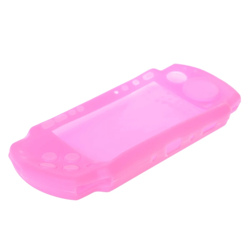 Силиконовый мягкий защитный чехол для консоли Sony PlayStation Portable PSP 2000 3000 PSP3000 корпуса