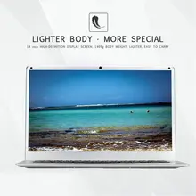 14 Inch Cheap Laptop Notebook Windows 10 Pc Computer 16:9 Ultra-Thin Small Portable Computer 1.3MP Camera 10000mah Battery