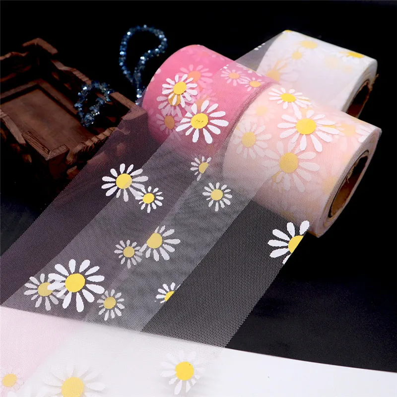 Флуоресцентная органза в рулоне 6 см 25 ярдов | Дом и сад