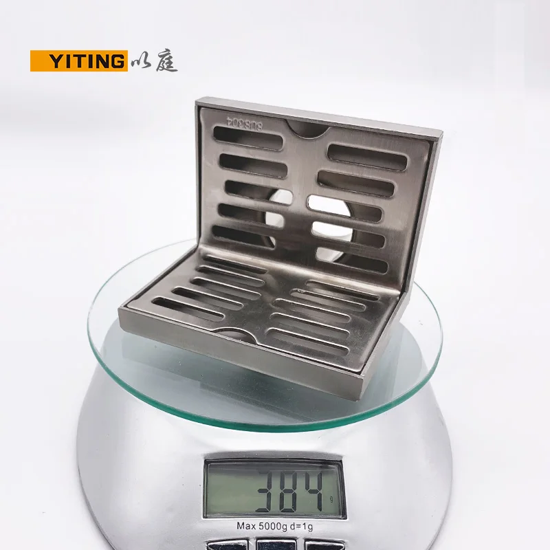 YITING 304 нержавеющая сталь настенный слив ванная комната душевая Проект отеля