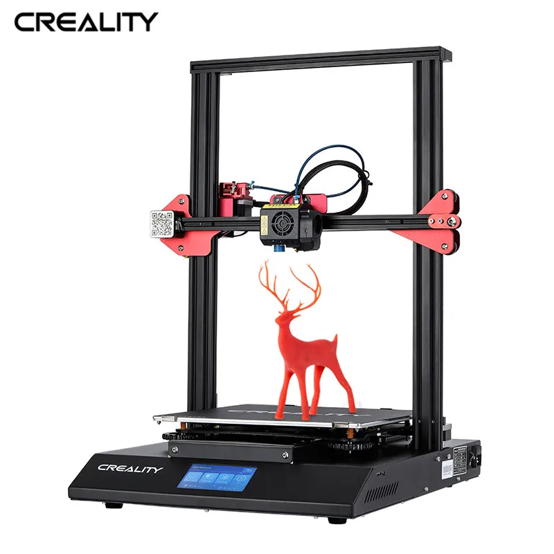 CREALITY CR-10S Pro 3d принтер 4,3 дюймов сенсорный экран двойной экструзионный повторная печать Обнаружение нити автоматическое выравнивание