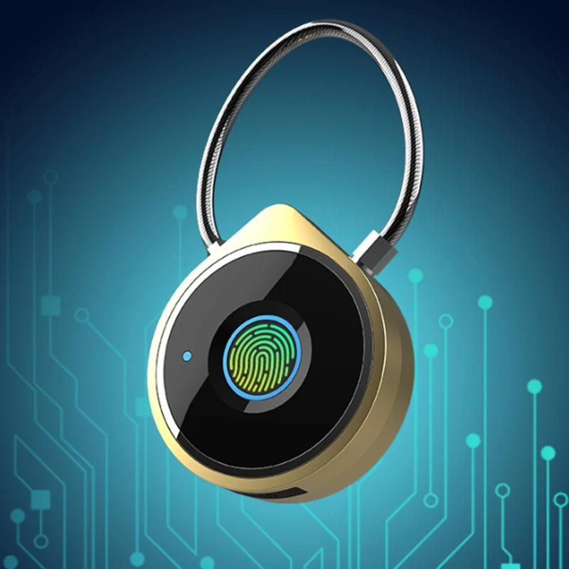 Отпечатков пальцев навесной замок смарт-замок биометрический подходит для