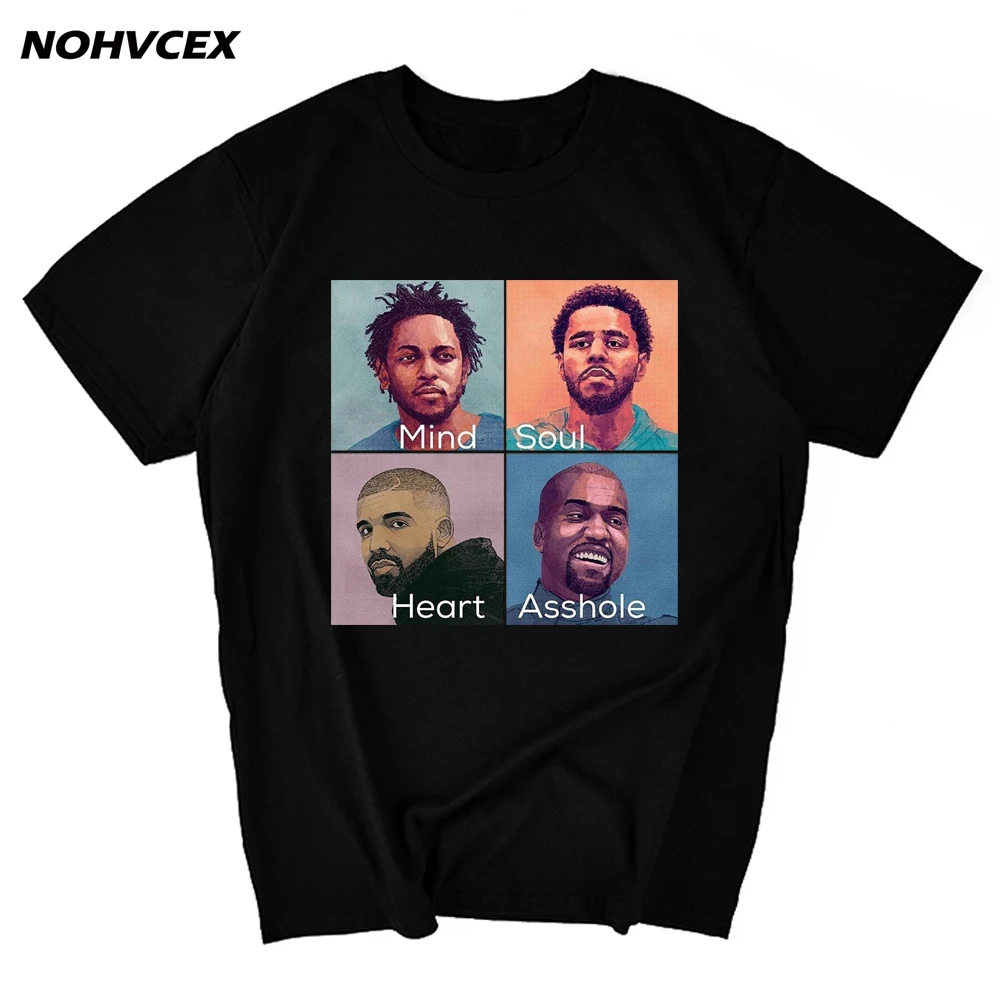 Футболка с коротким рукавом для мужчин и женщин комбинация кэндрика Ламара Джей