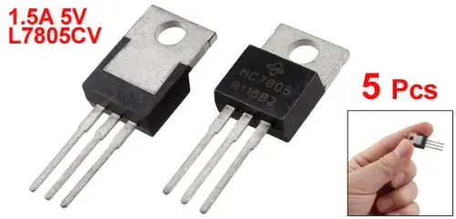 5 шт. 3 клеммы 1.5A 5В L7805CV регуляторы напряжения | Обустройство дома