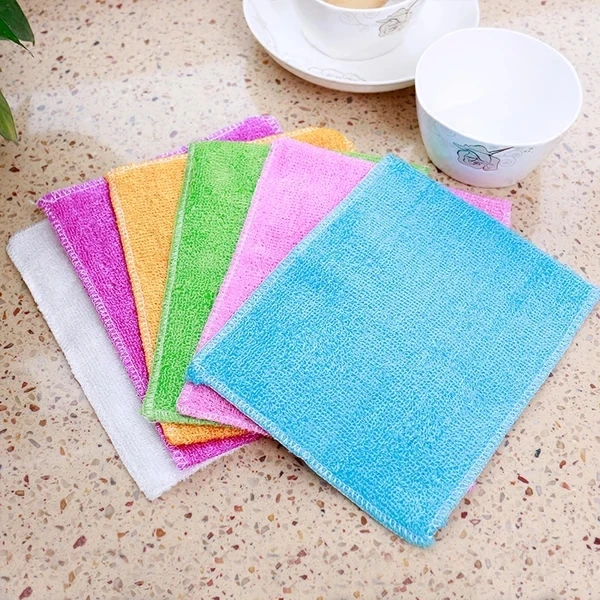 Кухонное полотенце s для посуды из микрофибры Ткань мытья кухонное ткань