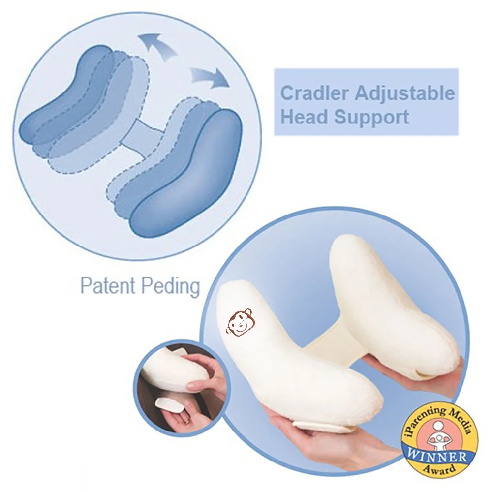 Новая детская мягкая подушка для сиденья автомобиля коляска подголовник