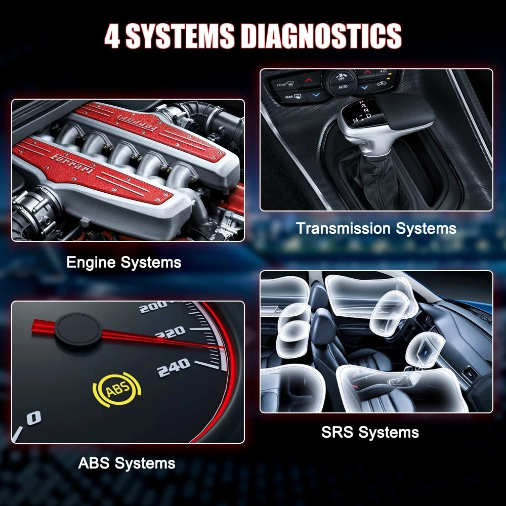 Автомобильный сканер LAUNCH CRP129i OBD2 профессиональный считыватель кодов ABS SAS EPB