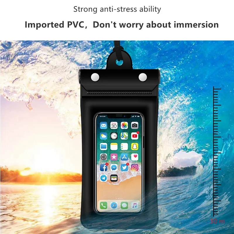 

Universal Waterproof Case Mobile Phone Cover Coque Water Proof Pouch Bag For iPhone 12 11 Pro Max 8 Plus Samsung Xiaomi