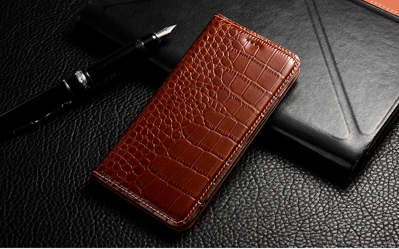 Флип-чехол из натуральной кожи с крокодиловым принтом Для Doogee Mix Lite 2 BL5000 BL7000 BL12000 Pro Y6 T6 Shoot 1 2 Чехол кожаный чехол s