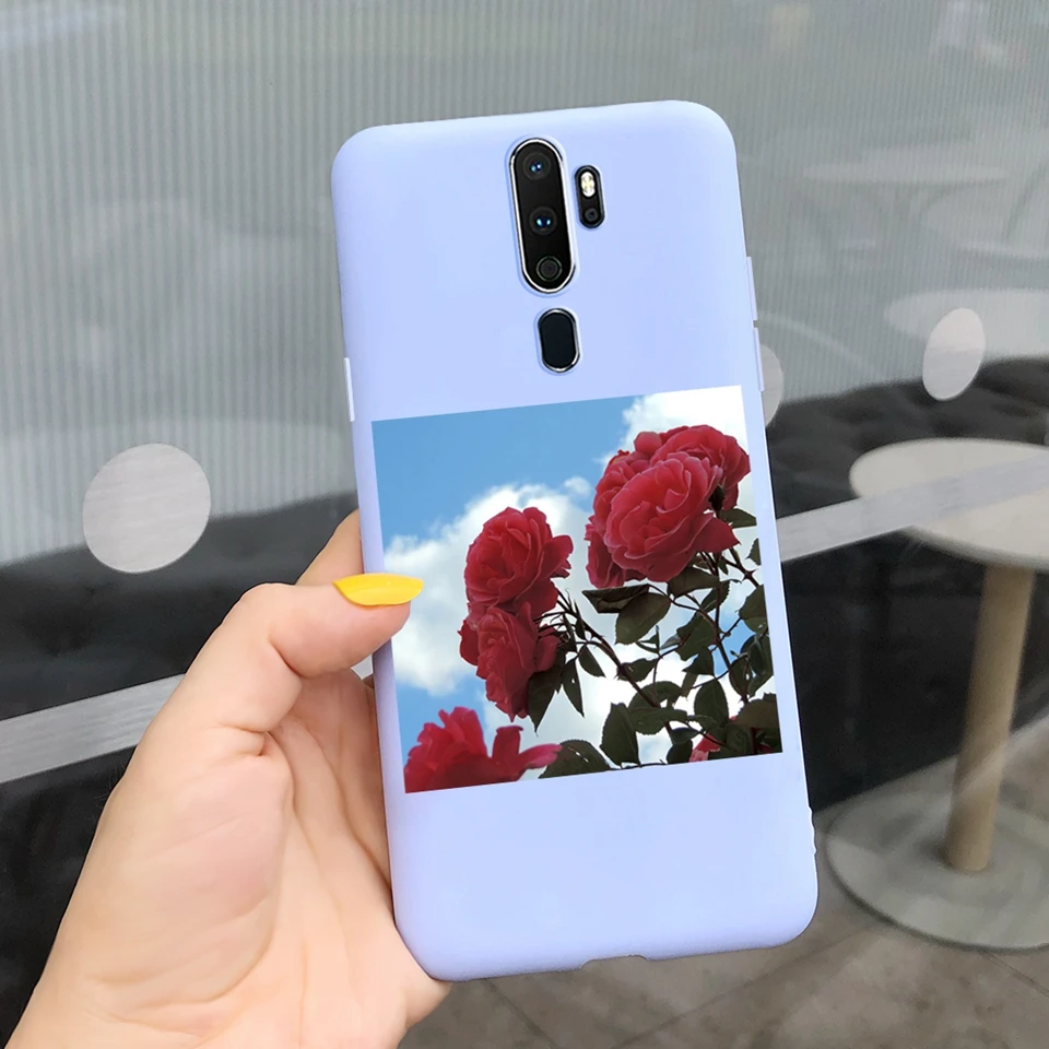 For Oppo A5 A9 2020 A11 A11X Case Cute Butterfly Flower Silicone Back Cover Coque For OPPOA9 OPPOA5 A11 X Bumper Shell Funda best case for android phone