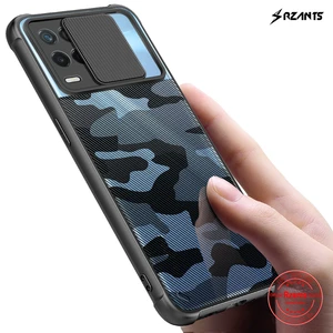 rzants for oppo realme 8 pro oppo realme 8 8s 5g 4g phone case soft camouflage lens slim half clear phone casing free global shipping
