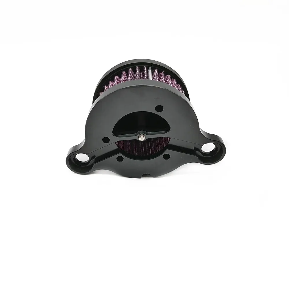 Черный воздушный фильтр с ЧПУ для мотоцикла комплект воздухозаборных фильтров